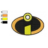 Logo The Incredibles Embroidery Design